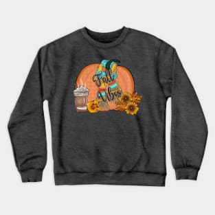 Fall Vibes Pumpkin Season Crewneck Sweatshirt